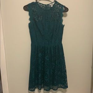 Green Lace Dress